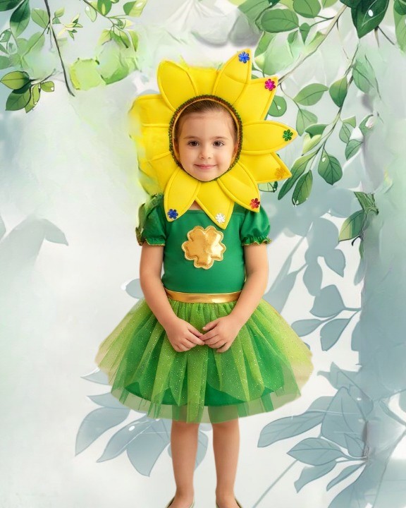 Disfraz de Flor Amarilla